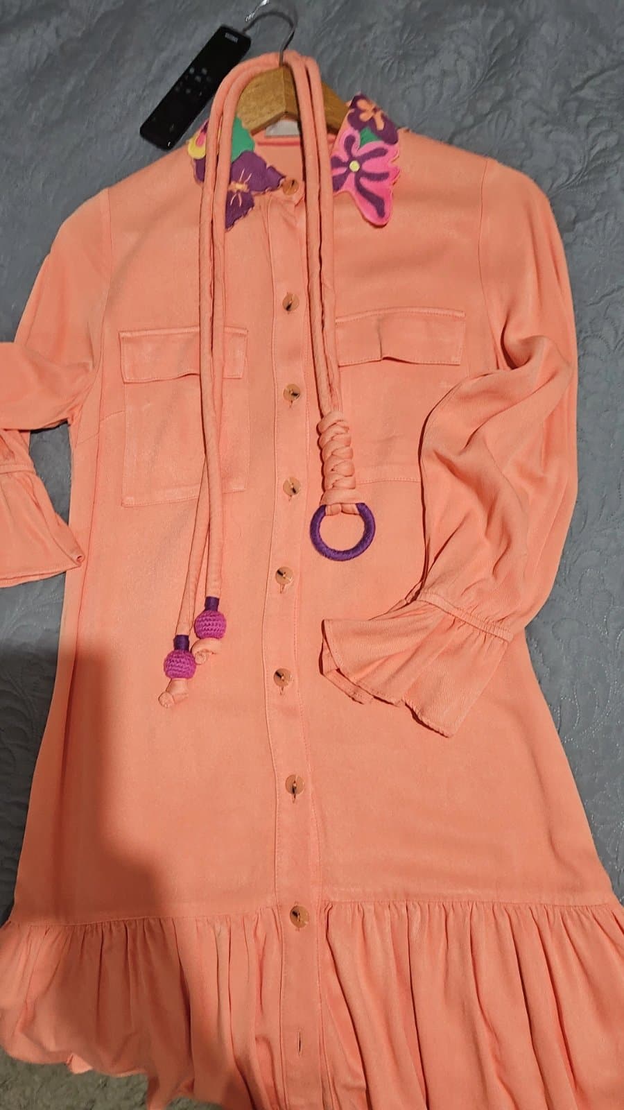Vestido bordado